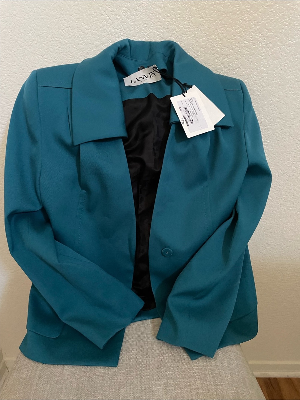 Lanvin Teal Women's Blazer